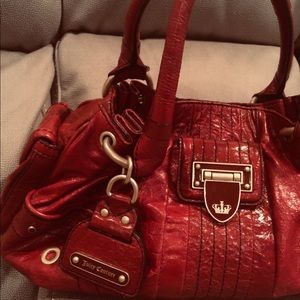 Original Juicy Couture bag, reddish burgundy color